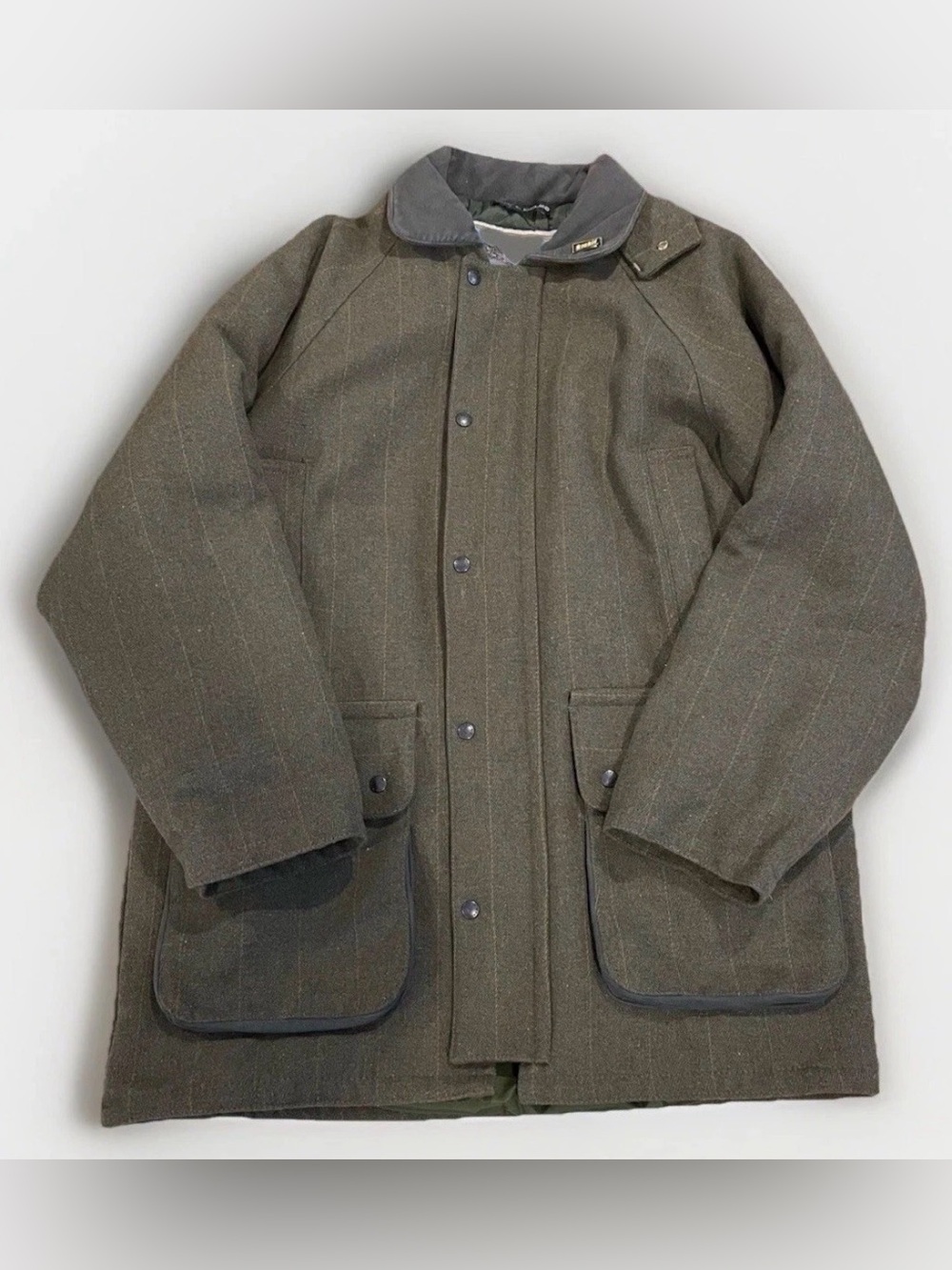 Vintage Bronte Tweed/Wool Jacket Derby Shooting Countryside Size 2XL England 90s